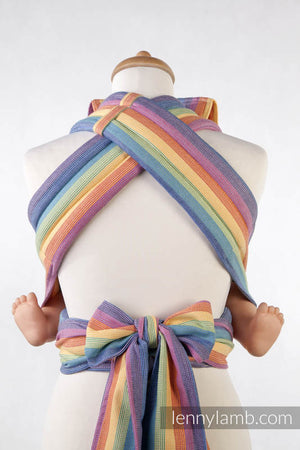 MEI-TAI CARRIER MINI, BROKEN-TWILL WEAVE - 100% COTTON - WITH HOOD, LUNA - The Birth Shop