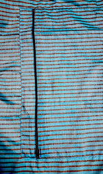 Basic Cotton - Steel Blue - Grey Stripes - The Birth Shop