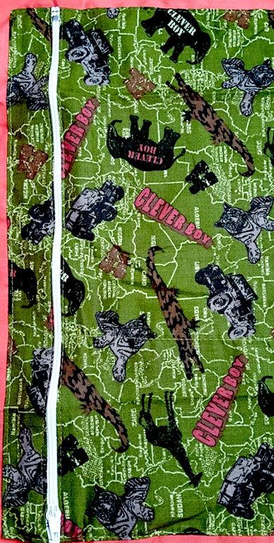 Cotton Sateen - Jurassic - Cinnamon - The Birth Shop
