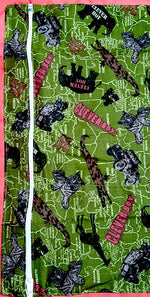 Cotton Sateen - Jurassic - Cinnamon - The Birth Shop
