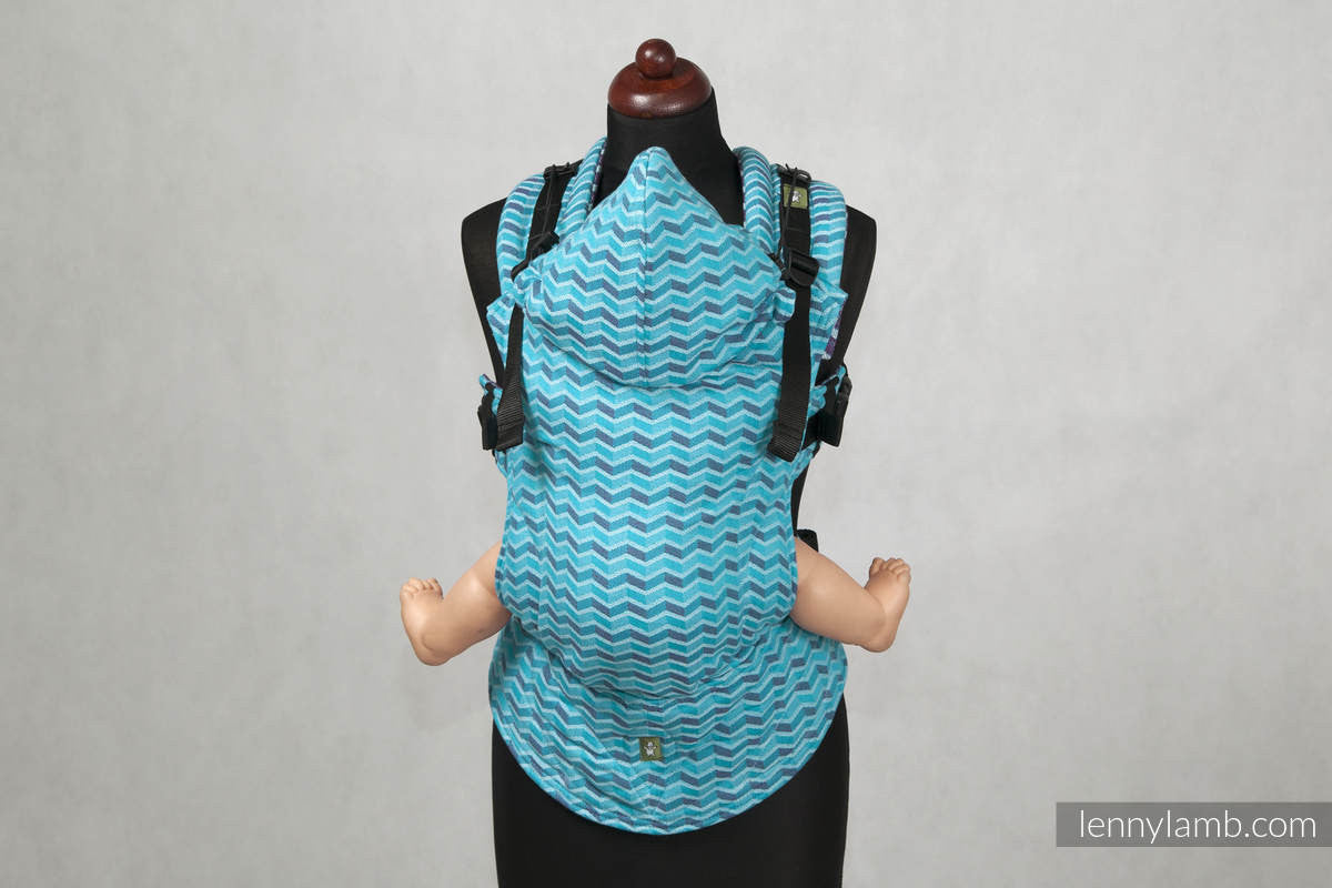 ZIGZAG TURQUOISE & PURPLE - The Birth Shop