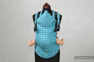 ZIGZAG TURQUOISE & PURPLE - The Birth Shop