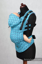 ZIGZAG TURQUOISE & PURPLE - The Birth Shop