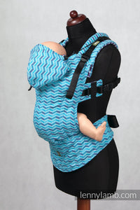 ZIGZAG TURQUOISE & PURPLE - The Birth Shop