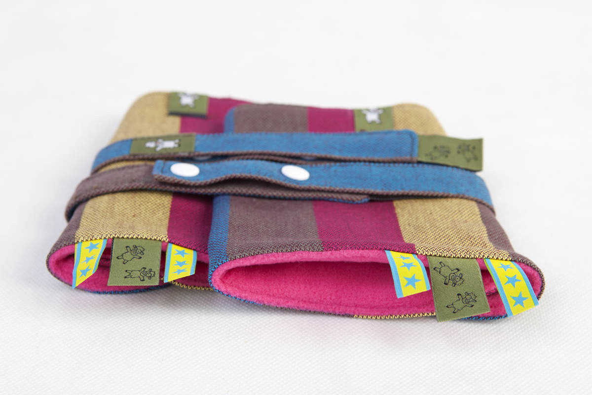 LL DROOL PADS & REACH STRAPS SET - FOREST MEADOW - The Birth Shop