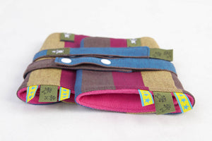 LL DROOL PADS & REACH STRAPS SET - FOREST MEADOW - The Birth Shop