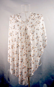 Summer Feather Lightweight Scarf -Floral Buds - The Birth Shop