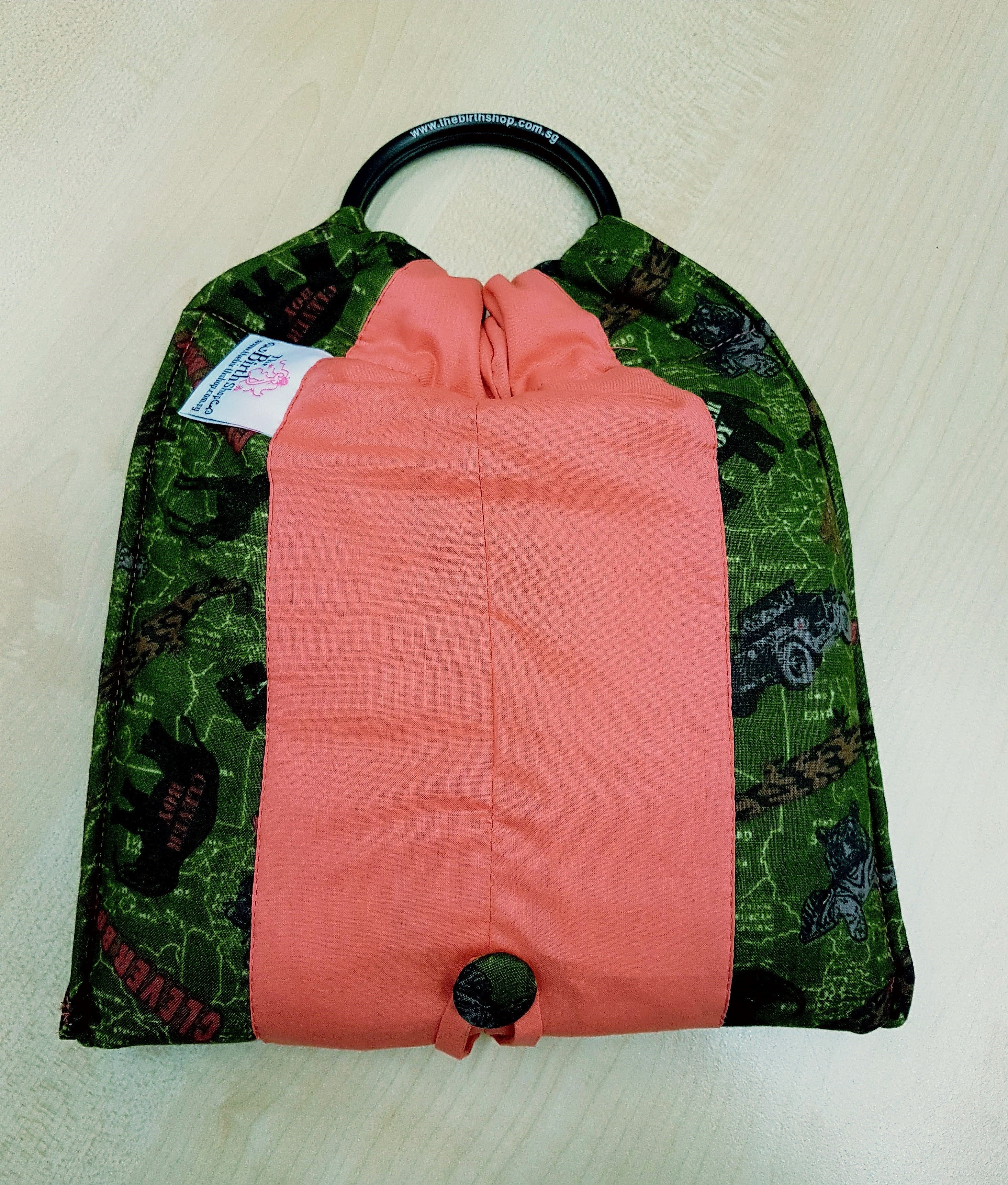 Cotton Sateen - Jurassic - Cinnamon - The Birth Shop
