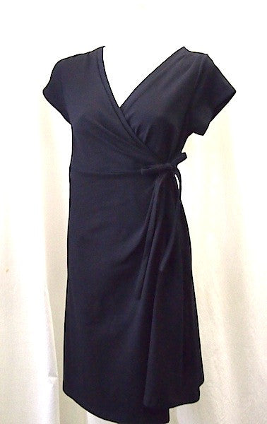 Little Black  Wrap Dress *Current Maternity Bestseller* - The Birth Shop