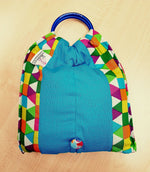 Basic Cotton-Linen - Retro - Turquoise - The Birth Shop